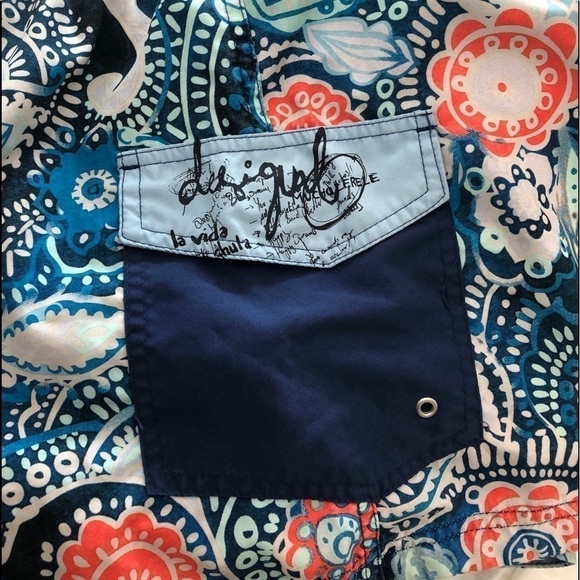 Desigual Men’s Swim Trunk Size Small - Picture 11 of 16